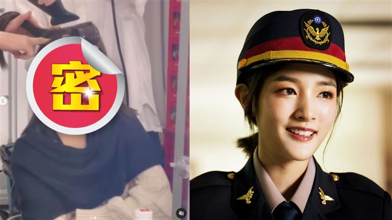 「最正警花」打瞌睡全被拍！睡到張嘴硬撐