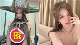 寧寧在電玩展扮演「神魔女將」成為最大亮點。（圖／翻攝自寧寧 IG）