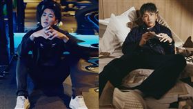 柯震東（右）跟禾浩辰聊天時口誤鬧笑話。（組合圖／翻攝自kaikaiko、hungbruce IG）