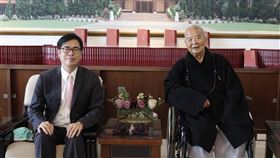 陳其邁,星雲,佛光山,圓寂（圖／翻攝畫面）