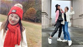 ▲賈永婕和郁方開心發文曬照，意外曝光白冰冰新竹峨眉的上億豪宅內部規模。（圖／翻攝自郁方臉書）