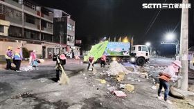 台南,鹽水蜂炮,垃圾,疫情,梨蜂炮,遶境