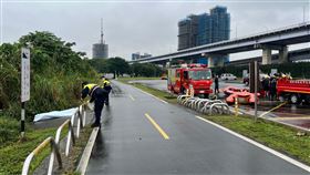 新北市，板橋，麻繩，溺水，新店溪，