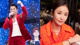 林心如、郭富城（圖／翻攝自林心如臉書、微博）