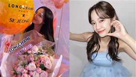 金世正一身艷黃色禮服頗具朝氣。（圖／翻攝自clean_0828 IG）