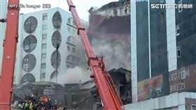 土耳其,地震,強震,大樓倒塌（圖／AP／dia images授權）