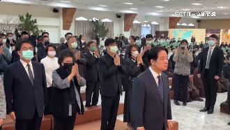 賴清德弔唁星雲大師　南高屏3首長陪同