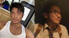 梁朝偉、郭富城。（圖／郭富城微博、華映提供）