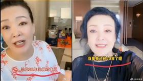 ▲張蘭兩次說出的單身時間不一致，還直接留言回覆粉絲不認識自己的老公田益賓。（圖／翻攝自微博）