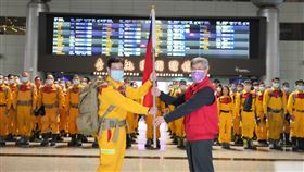 台灣國際搜救隊赴土耳其（圖／外交部提供）