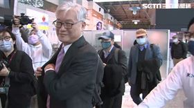 國民黨副主席夏立言赴中國大陸桃園機場，隨行有國民黨智庫董事高思博、國民黨大陸事務部主任林祖嘉及文傳會副主委林家興等人。