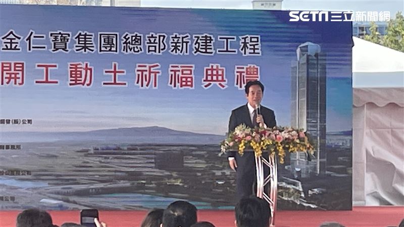 金仁寶砸300億蓋總部！賴清德今快閃讚爆