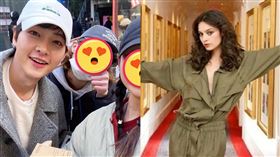 宋仲基 凱蒂（圖／翻攝自IG、微博）