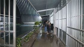 臺灣雷伊漢勒世界公民中心曝光台灣中心晚上的真實情況。（圖／翻攝自臺灣雷伊漢勒世界公民中心臉書粉專）