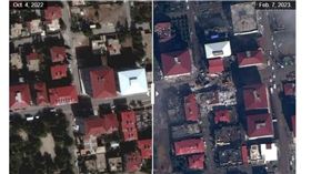 澳洲廣播公司（ABC）報導，從最新發布的衛星影像中，可看出土耳其歷經強震肆虐後的滿目瘡痍。（圖取自ABC網頁abcnews.go.com）