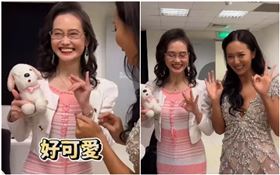 慧慈現身薔薔的影片中。（圖／翻攝自林嘉凌 薔薔Maze臉書）