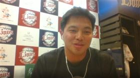 ▲西武獅吳念庭接受視訊訪問。（圖／ELEVEN SPORTS提供）