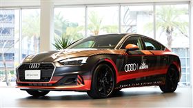 ▲奧迪與新北國王隊合作，打造進化應援車。（圖／Audi提供）