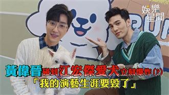 影／黃偉晉碰到江宏傑愛犬：演藝生涯毀了