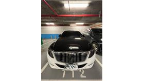 停車場見賓士車「LOGO像粽子」？內行急喊：見到快閃遠，圖翻攝自爆廢公社二館