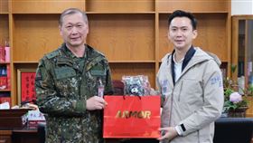 國軍,發錢,竹北（圖／竹北市公所提供）