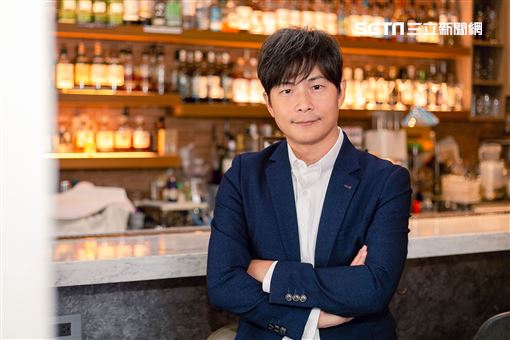 孫協志三立新聞網專訪。 （圖／記者楊澍攝影）