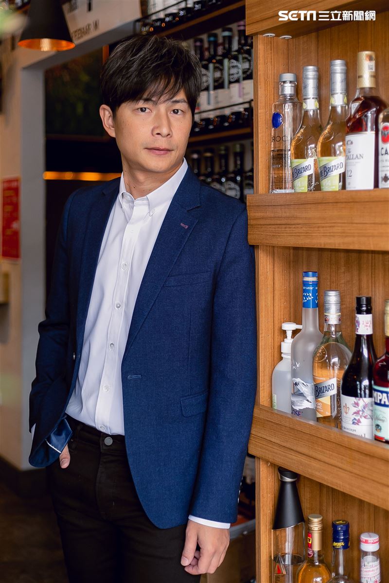 孫協志三立新聞網專訪。 （圖／記者楊澍攝影）