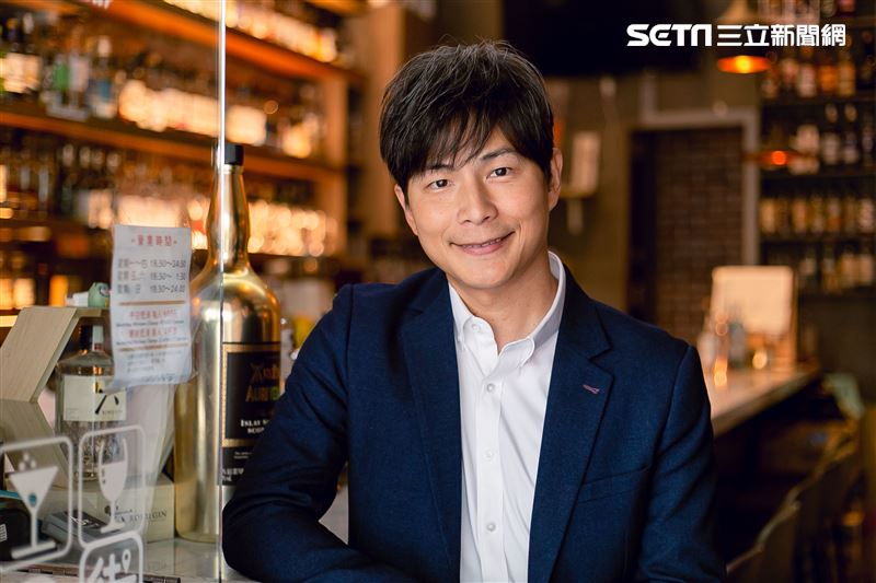 孫協志三立新聞網專訪。 （圖／記者楊澍攝影）