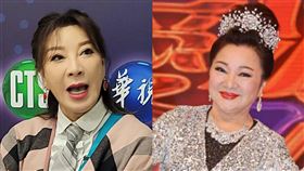 被問楊繡惠遭節目除名，白冰冰（圖右）變臉：不要活在清朝。（圖／記者邱榮吉、游定剛拍攝）