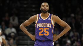 ▲籃網與太陽7換2重磅交易，布里吉斯（Mikal Bridges）震驚發文。（圖／美聯社／達志影像）