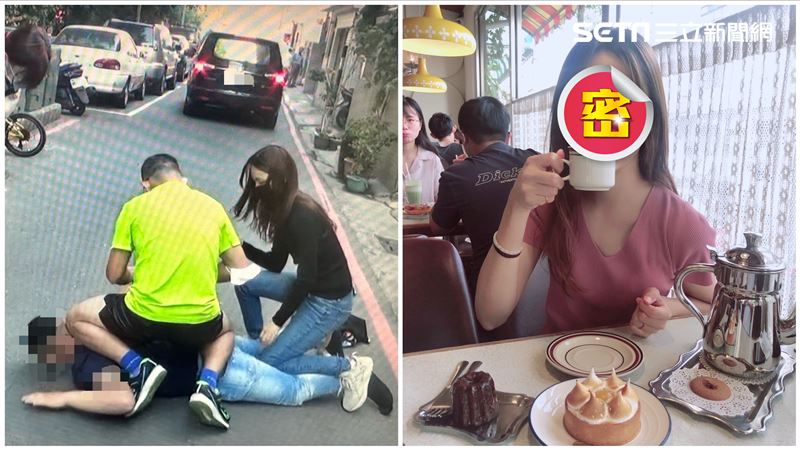 高雄女警跪地逮人飄仙氣！網：快來逮捕我