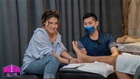 謝依霖hold住姊（tvbs提供）