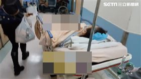 ▲心痛子女向《三立新聞網》記者泣訴，看媽媽剛開完刀被霸凌，牽扯傷口，我們真的吞不了（圖／讀者提供）