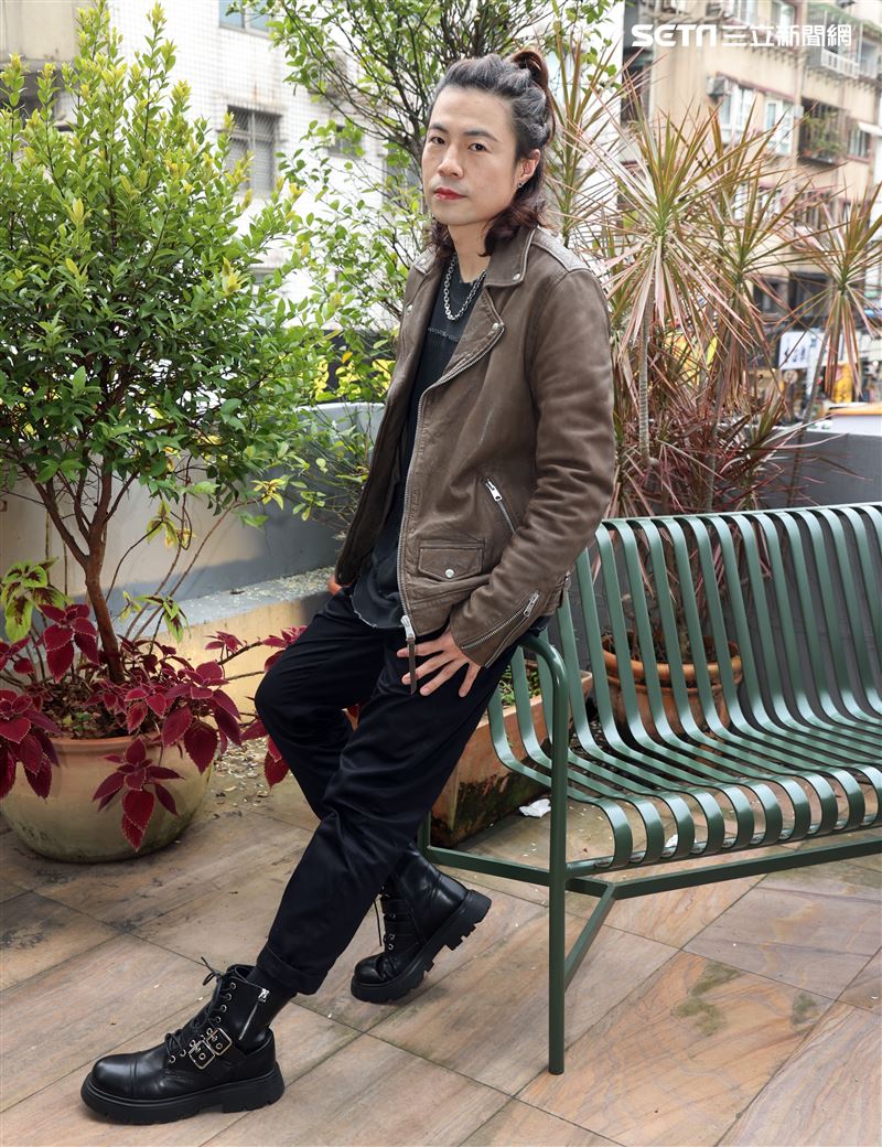 李其燊三立新聞網專訪。（記者邱榮吉/攝影）