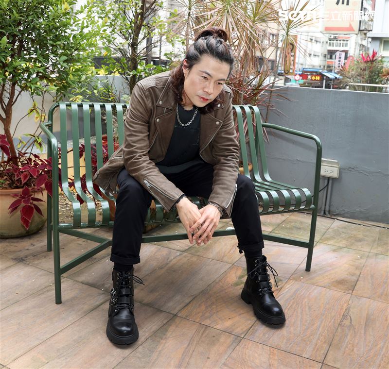 李其燊三立新聞網專訪。（記者邱榮吉/攝影）