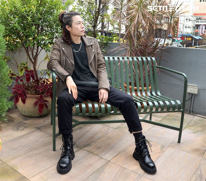 李其燊三立新聞網專訪。（記者邱榮吉/攝影）