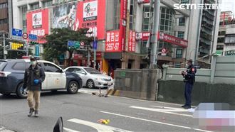 超車自撞橋墩倒地　女騎士慘遭砂石車輾斃