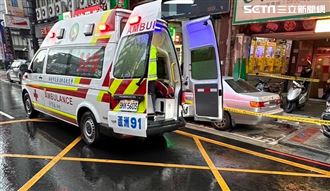 通緝犯旅社開毒趴　見警畏罪跳樓意識昏迷