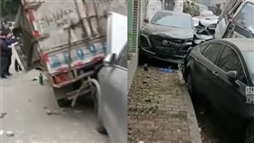 開車,司機,車禍,撞車,巷子,停車