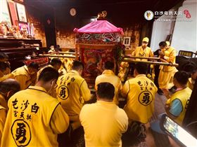 ▲白沙屯媽祖的「粉紅超跑」（圖/白沙屯拱天宮官方粉絲團）