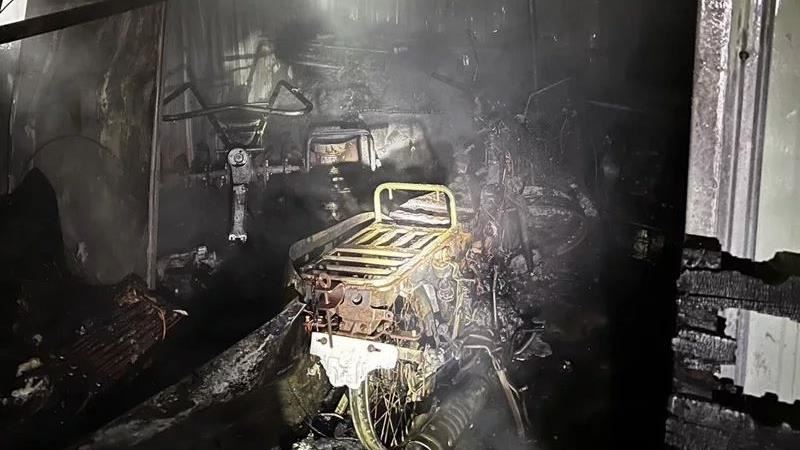 雲林民宅暗夜惡火！臥床老婦行動不便身亡