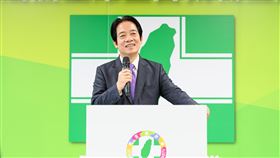 賴清德宣誓就職民進黨主席（圖／民進黨提供）