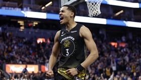 ▲勇士波爾（Jordan Poole）貢獻29分6助攻5籃板為全場最高分。（圖／美聯社／達志影像）