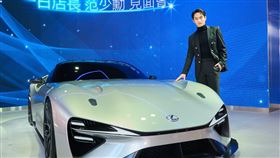 范少勳出席汽車品牌概念店一日店長。（圖／品牌提供）