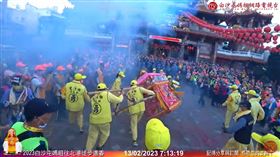 （圖／翻攝自白沙屯媽祖網路電視台YouTube）