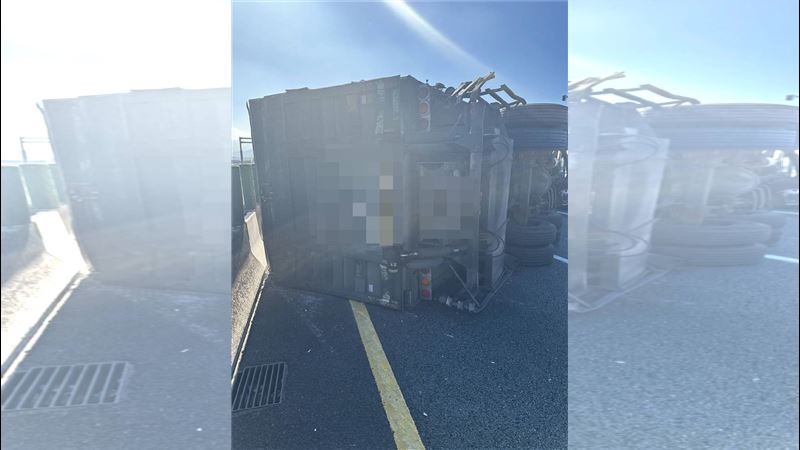 國6轎車故障女駕駛站路邊　遭貨車追撞亡