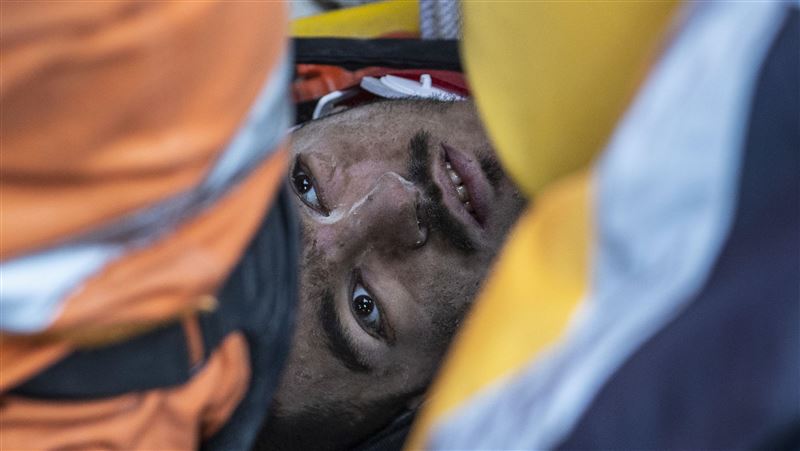 奇蹟！土耳其強震被埋155小時他幸運獲救