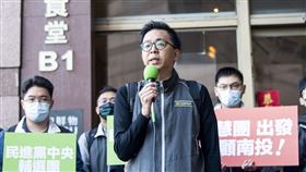 民進黨副秘書長黃建嘉率隊進駐南投輔選蔡培慧（圖／民進黨提供）