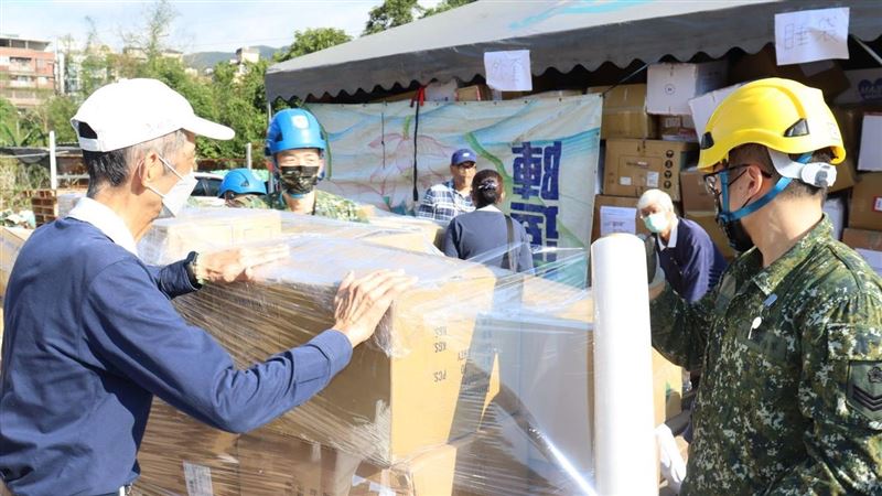援助土耳其！國軍投入慈濟賑災物資載運