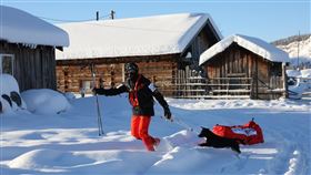 ▲陳彥博今年二度參與加拿大育空700公里極地橫越賽，目前距離終點剩106公里，暫排第4名。（圖／翻攝自陳彥博臉書）